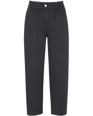 Whistles Women's Tessa Casual Trouser - Blue