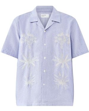 Universal Works Road Trip Shirt - Blue