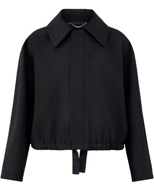 Victoria Beckham Arden Bomber Jacket - Black