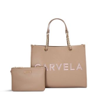 Carvela Kurt Geiger Women's Sorrento Chain Tote - White