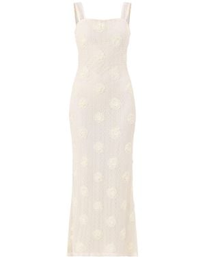 Pretty Lavish Nancie Floral Maxi Dress - White