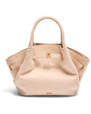 JW PEI Women's Hana Mini Faux Suede Tote Bag - Natural