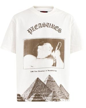 Pleasures Elevation Heavyweight T-Shirt - White