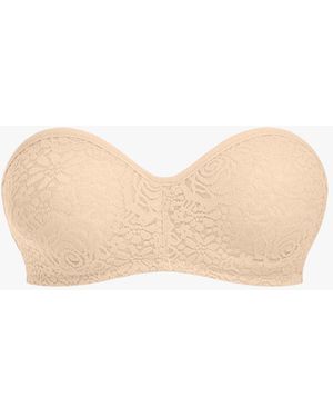 Wacoal Halo Lace Strapless Bra - White