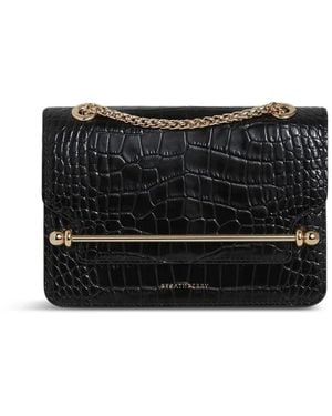 Strathberry Eastwest Mini Leather Bag - Black