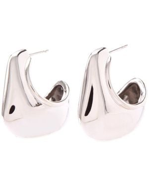 Missoma Volume Hoop Earrings - Natural