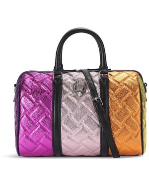 Kurt Geiger Kensington Boston Bag - Purple