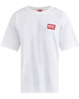 DIESEL T-Boxt-Lab T-Shirt - White