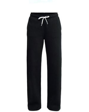 Polo Ralph Lauren Knit Open Bottom Sweatpant Trousers - Black