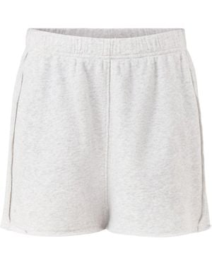 American Vintage Atubay Cotton Shorts - White