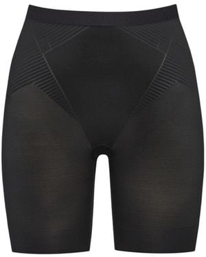 Spanx Women's Thinstincts 2.0 Mid Thigh Short - Black