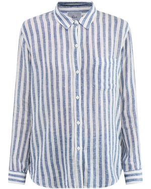 Rails Charli Stripe Shirt Multi - Blue