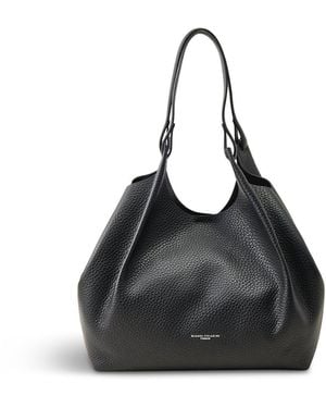 Gianni Chiarini Dua Large Shoulder Tote Bag - Black