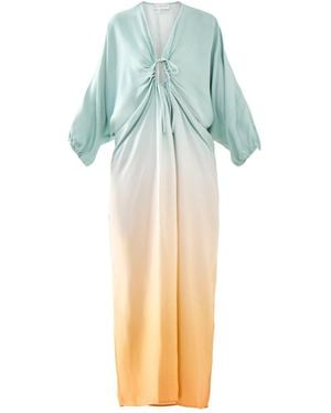 Never Fully Dressed Ombre Toria Dress - Blue