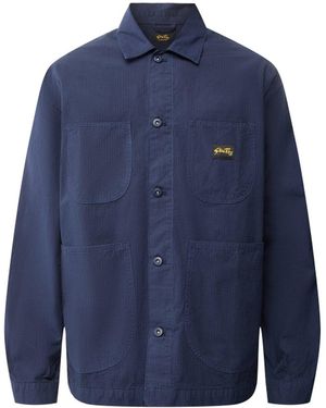 Stan Ray Men's Coverall Jacket - Blue