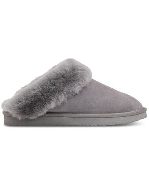 Whistles Women's Emilia Cuff Slipper - Grey