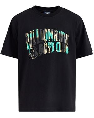 BBCICECREAM Leopard Camo Arch Logo T-Shirt - Black