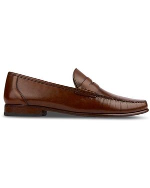 Sole Kitson Penny Loafer Shoes - Brown