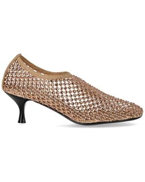 Strategia Jewels sand pumps - Braun