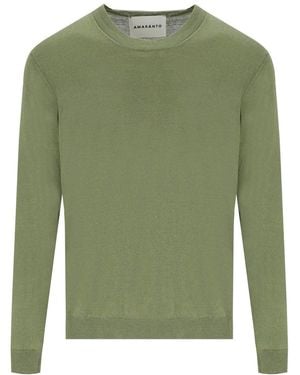 Amaranto Maglia Girocollo - Verde