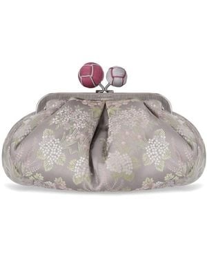 Weekend by Maxmara Pasticcino Treasure Of Japan Small Clutch Bag - Grey