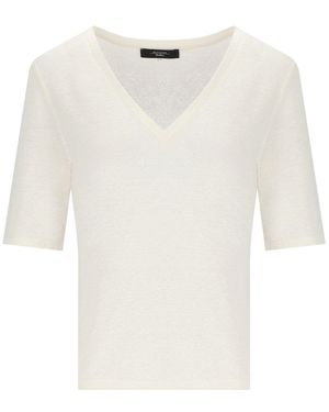 Weekend by Maxmara Opzione T Shirt - White