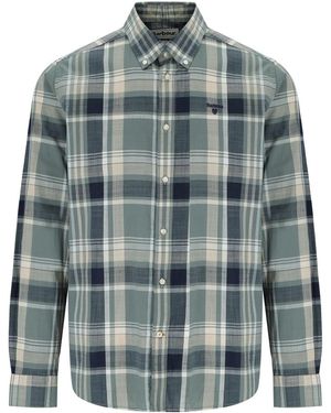 Barbour Camicia Kidd Vintage - Blu