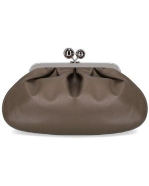 Weekend by Maxmara Pasticcino Cubico Taupe Clutch - Brown