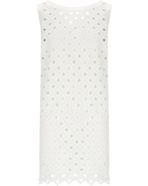 Max Mara Beachwear Pesi Dress - White