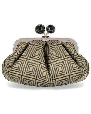 Weekend by Maxmara Pasticcino Italianroots Small Clutch Bag - Green