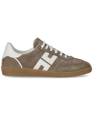 Elisabetta Franchi Trainer With Logo - Brown