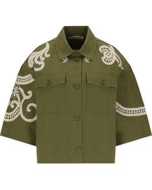 Weekend by Maxmara Como Shirt Jacket - Green