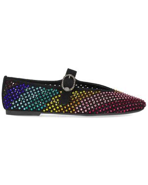 Kurt Geiger Mayfair Mehrfarbige Ballerina - Braun