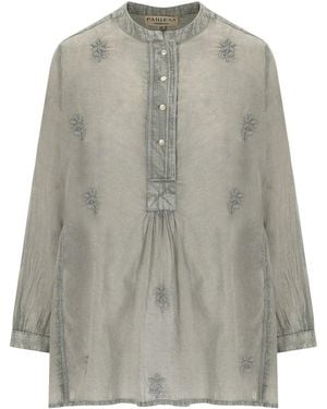 PAHIESA FORMENTERA Blouse - Grey