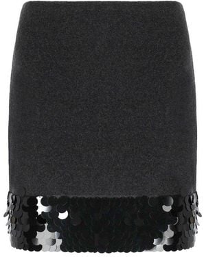Weekend by Maxmara Bronte1234 Anthracite Skirt - Black