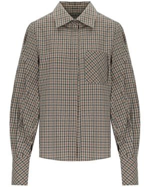 Essentiel Antwerp Kalmia Check Shirt - Grey