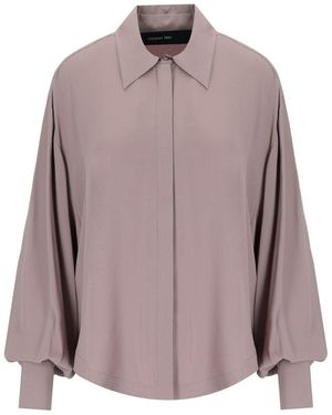 FEDERICA TOSI Mauve Oversize Shirt - Purple