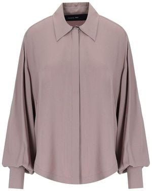 FEDERICA TOSI Mauve Oversize Shirt - Purple