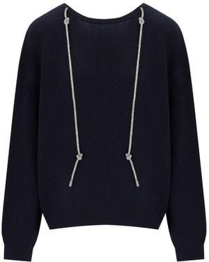 Essentiel Antwerp Jemini Marineblauer Pullover
