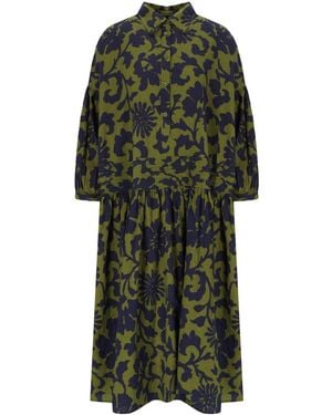 Essentiel Antwerp Jea And Shirt Dress - Green