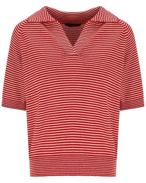 Weekend by Maxmara Junior Rotes Poloshirt
