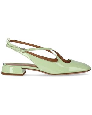 A.Bocca Décolleté Slingback Two For Love Pastello - Verde