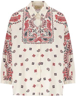 Weekend by Maxmara Adda Ivory Shirt - Pink