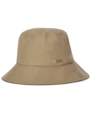 Barbour Asker Bucket Hat - Natural