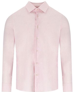ARCHIVIUM Linen Effect Shirt - Pink