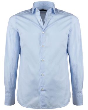 GMF 965 Chemise En Coton Bleu Clair