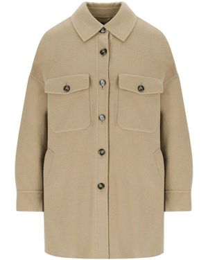 Weekend by Maxmara Laser Camel Coat - Natural