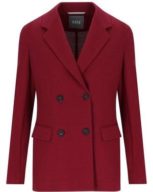 Max Mara Max Mara Weekend Rotondo Double Breasted Blazer - Red