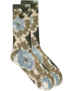 Carhartt Cusco Tie-Dye Socks - Blue