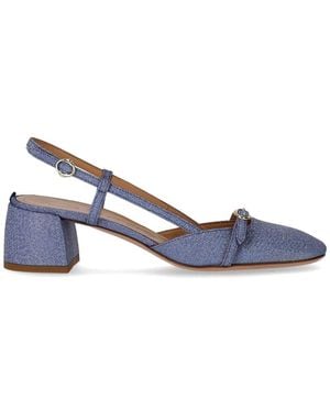 A.Bocca Smoky Slingback Pump - Blue
